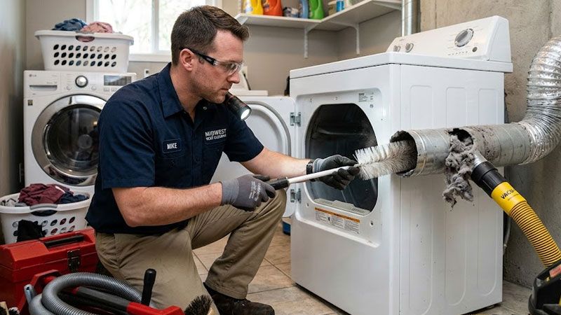 Image dipicting Dryer Vent Cleaning