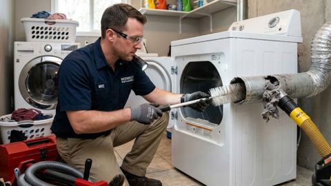 Image depicting the Service Dryer Vent Cleaning